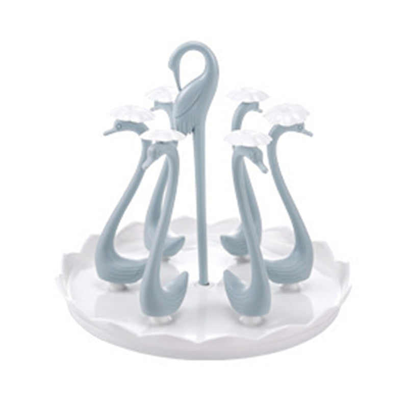 Kreativer multifunktionaler drehbarer Schwanenabflussbecherhalter