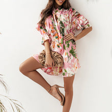 Laden Sie das Bild in den Galerie-Viewer, Damen Hemdkleid