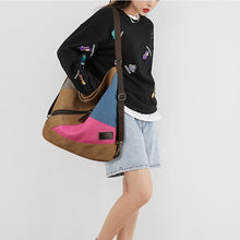 Laden Sie das Bild in den Galerie-Viewer, Lässige Umhängetasche in Kontrastfarbe