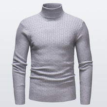 Laden Sie das Bild in den Galerie-Viewer, Gestrickter Rollkragenpullover für Herren