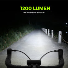 Laden Sie das Bild in den Galerie-Viewer, USB-Fahrradscheinwerfer aus Aluminiumlegierung