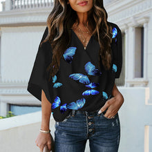 Laden Sie das Bild in den Galerie-Viewer, Lässiges lockeres T-Shirt