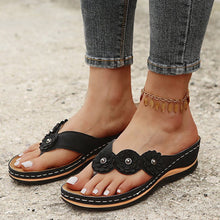Laden Sie das Bild in den Galerie-Viewer, Leichte Blumensandalen für Damen