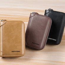 Laden Sie das Bild in den Galerie-Viewer, Multikartenschlitz Anti-Entmagnetisierung Reißverschlusstasche