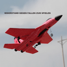 Laden Sie das Bild in den Galerie-Viewer, Elektrisches Unzerbrechliches  Spielzeugflugzeug mit Fernbedienung