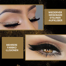 Laden Sie das Bild in den Galerie-Viewer, Wiederverwendbare Eyeliner und Wimpernaufkleber