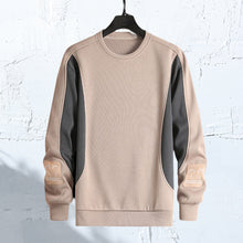 Laden Sie das Bild in den Galerie-Viewer, Lässiges Sport-Sweatshirt mit Rundhalsausschnitt für Herren