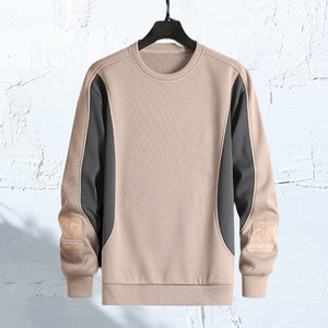 Lässiges Sport-Sweatshirt mit Rundhalsausschnitt für Herren