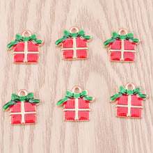 Laden Sie das Bild in den Galerie-Viewer, Weihnachten Schneemann und Schneeflocke Anhänger