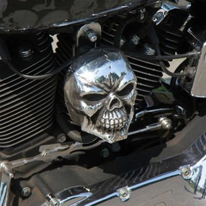 Motorrad Schädel Hupenabdeckung