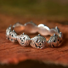 Laden Sie das Bild in den Galerie-Viewer, Damen Halloween Kürbis Ring