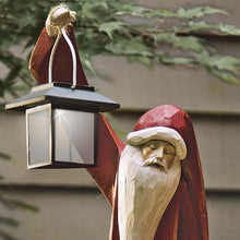 Laden Sie das Bild in den Galerie-Viewer, Weihnachtsmann- und Schneemann-Skulptur