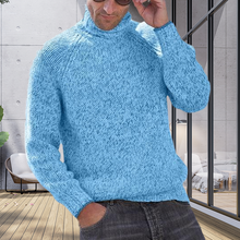 Laden Sie das Bild in den Galerie-Viewer, Einfarbiger Vielseitiger Rollkragenpullover für Herren