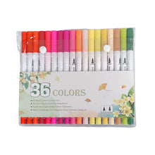 Laden Sie das Bild in den Galerie-Viewer, Doppelseitiges Aquarellstift-Set