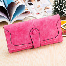 Laden Sie das Bild in den Galerie-Viewer, Damen Vintage gefrostete Brieftasche