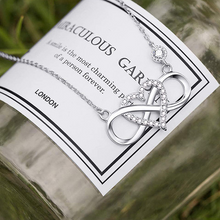 Laden Sie das Bild in den Galerie-Viewer, Sanfte Liebe Strass Halskette