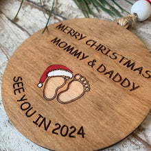 Laden Sie das Bild in den Galerie-Viewer, Christbaumschmuck „Wir sehen uns im Jahr 2024“