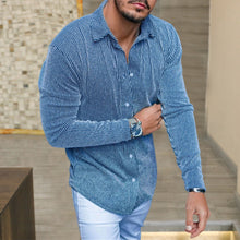 Laden Sie das Bild in den Galerie-Viewer, Schmal geschnittenes Hemd mit Revers