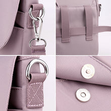 Laden Sie das Bild in den Galerie-Viewer, Einfache einfarbige modische lässige Damentasche aus Nylon