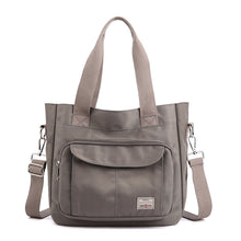Laden Sie das Bild in den Galerie-Viewer, Schlichte lässige Handtasche aus Nylon