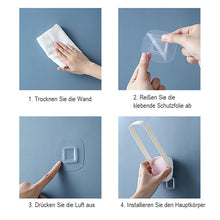 Laden Sie das Bild in den Galerie-Viewer, Faltbares U-förmiges zweireihiges Kleiderbügel Lagerregal