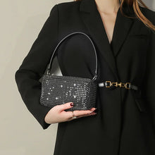 Laden Sie das Bild in den Galerie-Viewer, Stilvolle Umhängetasche mit Diamanten