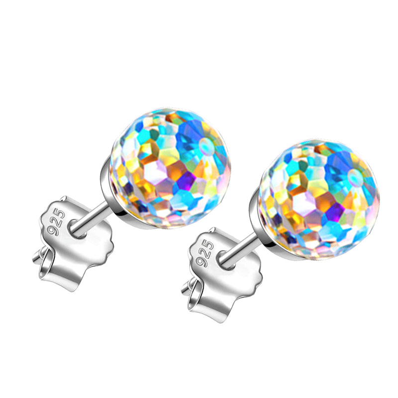 Verträumte Kristallkugel-Ohrringe