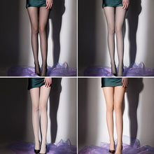 Laden Sie das Bild in den Galerie-Viewer, Glänzende dünne Strumpfhosensocken