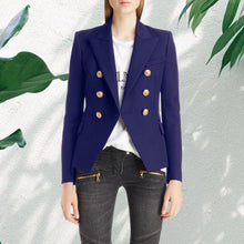 Laden Sie das Bild in den Galerie-Viewer, Stilvoller Zweireihiger Blazer
