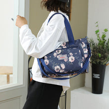 Laden Sie das Bild in den Galerie-Viewer, Damen Handtasche mit großem Fassungsvermögen und Blumenmuster