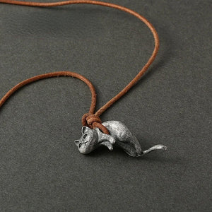 Halskette „Sei deine Katze“