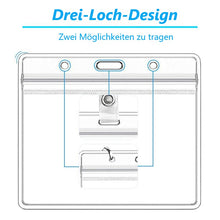 Laden Sie das Bild in den Galerie-Viewer, 4x3 Zoll CDC-Impfkartenhalter mit wasserdichtem Reißverschluss