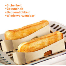 Laden Sie das Bild in den Galerie-Viewer, Wiederverwendbarer hochtemperaturbeständiger Teflon-Toastbeutel