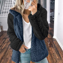 Laden Sie das Bild in den Galerie-Viewer, Warme Herbst-Winter-Kapuzenjacke