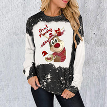 Laden Sie das Bild in den Galerie-Viewer, Weihnachten Rundhalsausschnitt Print Sweatshirt