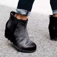 Laden Sie das Bild in den Galerie-Viewer, Elastische Stiefeletten mit dicken Sohlen