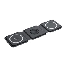 Laden Sie das Bild in den Galerie-Viewer, 3-in-1 magnetisches faltbares kabelloses Ladegerät