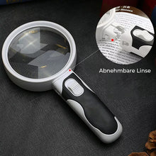 Laden Sie das Bild in den Galerie-Viewer, 20X Optische Lupe mit LED-Licht