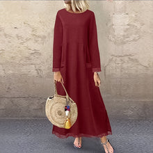 Laden Sie das Bild in den Galerie-Viewer, Spitzen-Fleece-Kleid