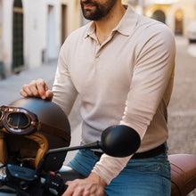 Laden Sie das Bild in den Galerie-Viewer, Einfarbiges Revers-Poloshirt