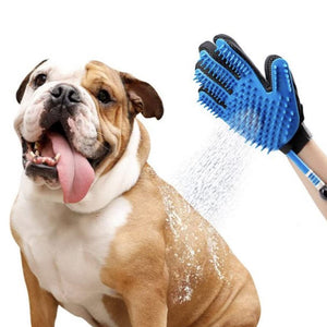 Haustier Badehandschuh Massagegerät Dusche Badewerkzeug