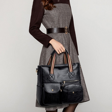 Laden Sie das Bild in den Galerie-Viewer, Damen tragbare lässige Reisetasche Umhängetasche mit großem Fassungsvermögen