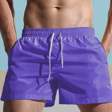 Laden Sie das Bild in den Galerie-Viewer, Einfarbige Strandshorts für Herren