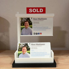 Laden Sie das Bild in den Galerie-Viewer, Visitenkarte Displayständer
