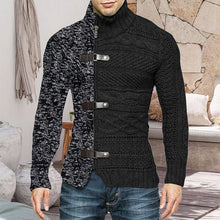 Laden Sie das Bild in den Galerie-Viewer, Rollkragenpullover mit Lederschnalle