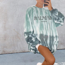 Laden Sie das Bild in den Galerie-Viewer, Bedrucktes Lockeres Sweatshirt für Damen