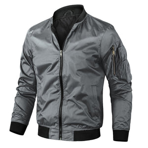 Baseball-Jacke mit Reißverschluss