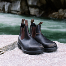 Laden Sie das Bild in den Galerie-Viewer, Handgefertigte Vintage-Chelsea-Stiefel für Herren und Damen