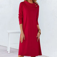 Laden Sie das Bild in den Galerie-Viewer, Vintage französisches Strickkleid