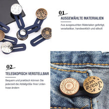 Laden Sie das Bild in den Galerie-Viewer, Jeans einziehbarer Knopf